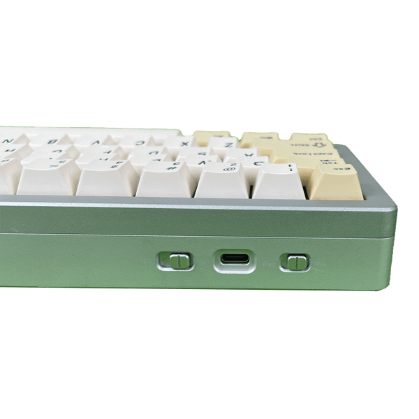  Bàn phím cơ gaming XinMeng M66 | 3 Mode, TKL, Linear Switch, RGB, Silver, Vỏ nhôm, Hot swap 