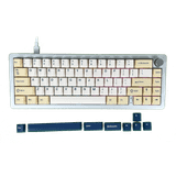  Bàn phím Xinmeng M66 Silver | Case nhôm, hot swap, RGB, wumei sub axis switch (WQ01) 