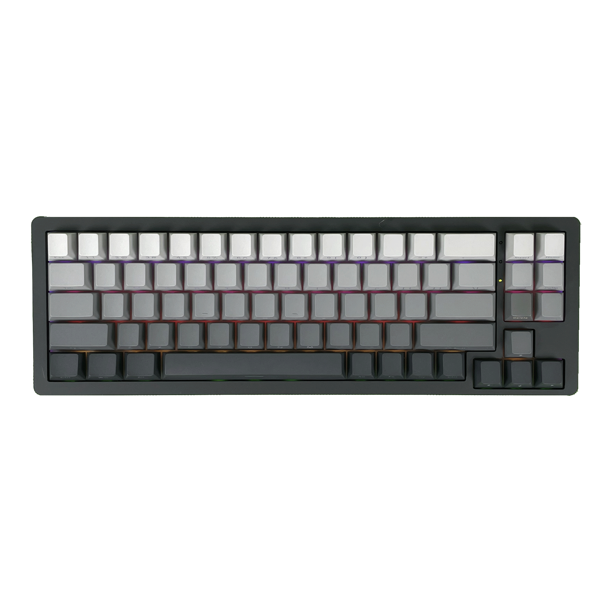 Bàn phím cơ Xinmeng M71 RGB Ninja Black | Wireless, case nhôm, triple mode, hot swap, RGB, Wumei sub axis switch (QB02)