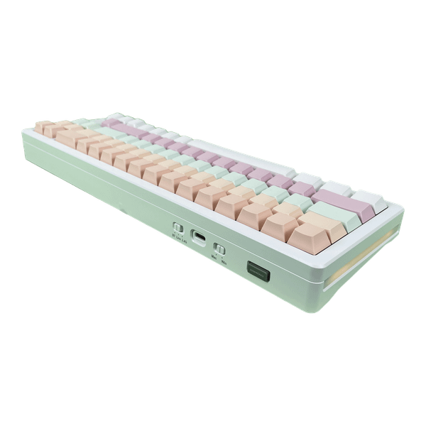  Bàn phím cơ gaming XinMeng M71RGB | 3 Mode, TKL, Linear Switch, RGB, White, Vỏ nhôm, Hot swap 