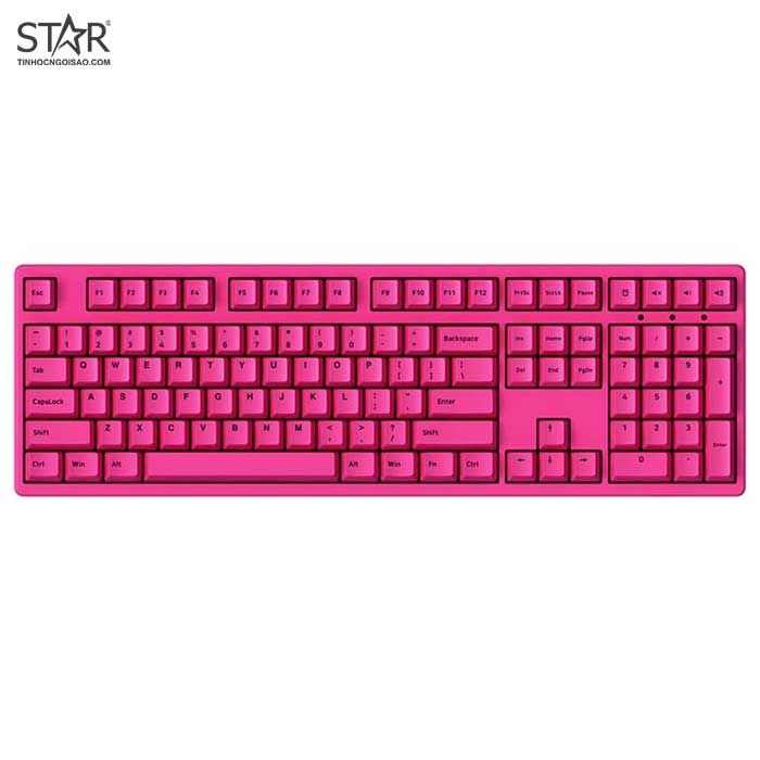 Bàn Phím Cơ AKKO 3108 v2 DS Rose Red – Gateron Pink Switch