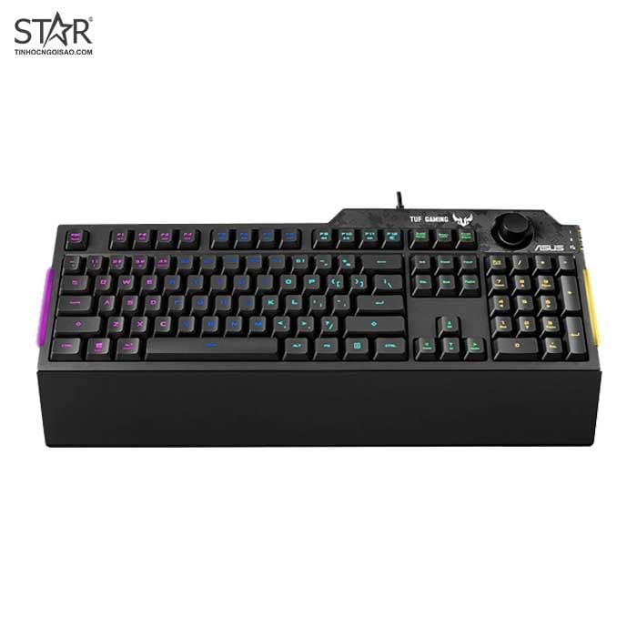 Bàn Phím Giả Cơ Asus TUF Gaming K1 RGB (Đen)