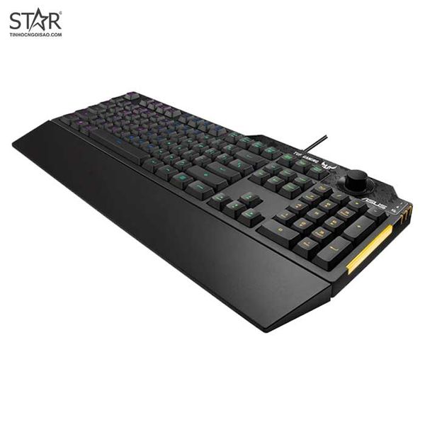  Bàn Phím Giả Cơ Asus TUF Gaming K1 RGB (Đen) 