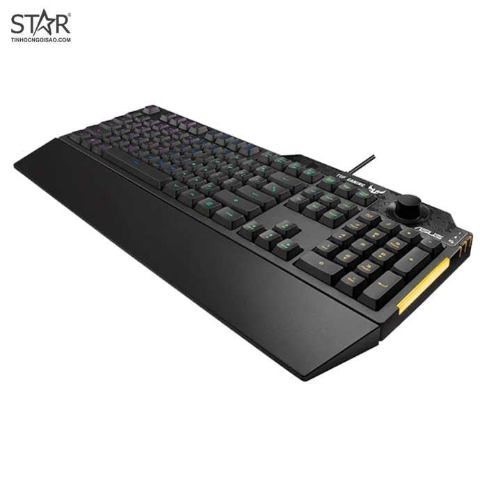 Bàn Phím Giả Cơ Asus TUF Gaming K1 RGB (Đen)