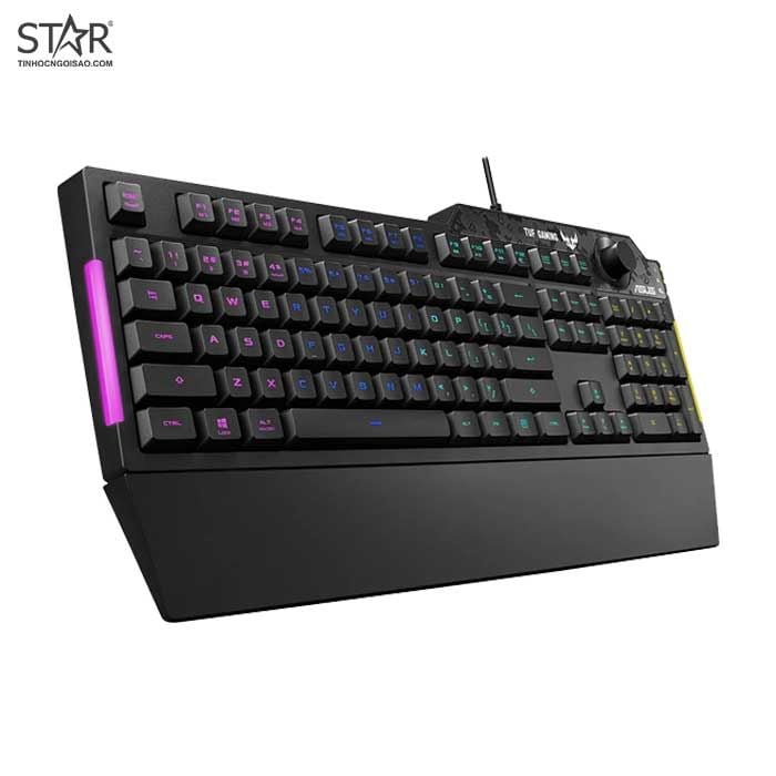 Bàn Phím Giả Cơ Asus TUF Gaming K1 RGB (Đen)