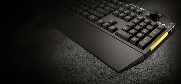 Bàn Phím Cơ Asus TUF Gaming K1 RGB (Đen)