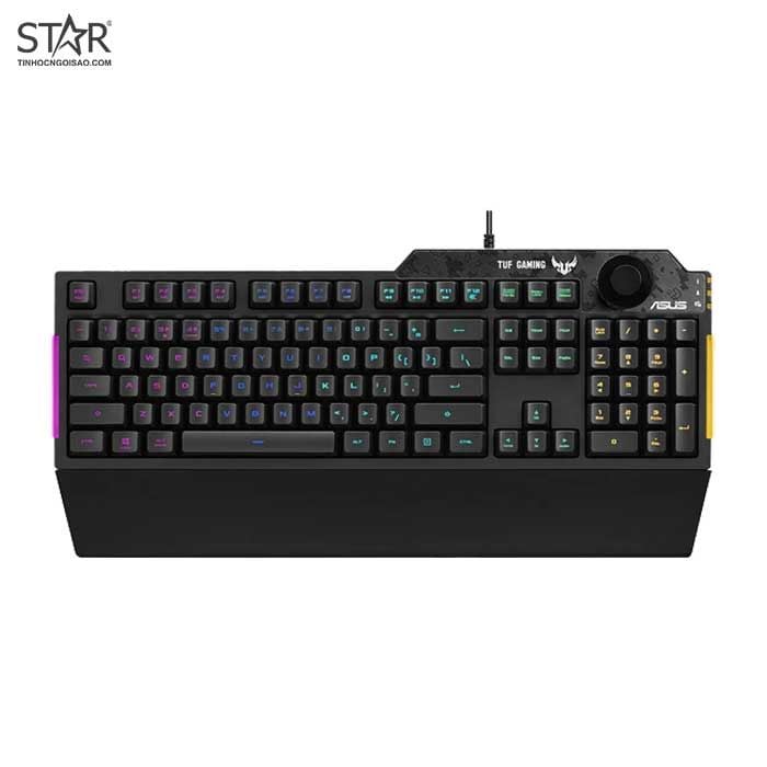 Bàn Phím Giả Cơ Asus TUF Gaming K1 RGB (Đen)