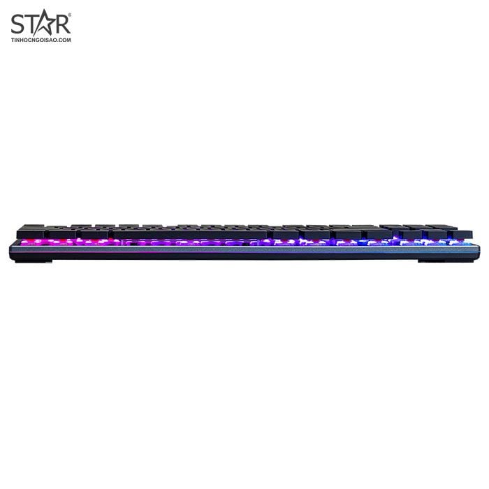 Bàn Phím Cơ Cooler Master SK630 MX Cherry Low Profile Red Switch RGB TKL (Đen) SK-630-GKLR1-US