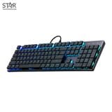  Bàn phím cơ gaming Cooler Master SK650 | Có dây, Fullsize, Linear Switch, RGB, Black 