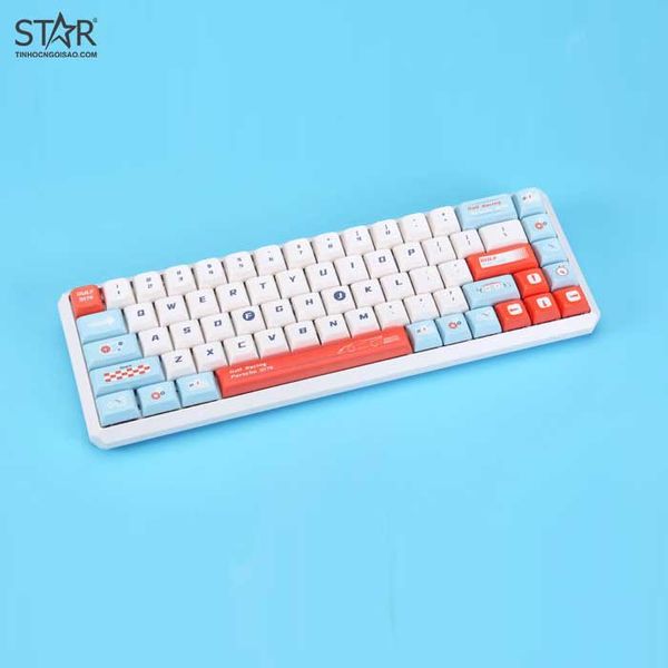  Bàn Phím Darmoshark K5 Gufl RC TTC(White/ 