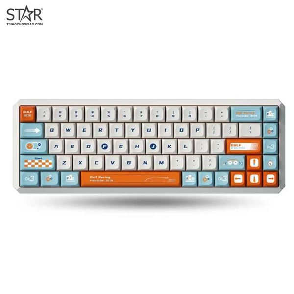  Bàn Phím Darmoshark K5 Gufl RC TTC(White/ 