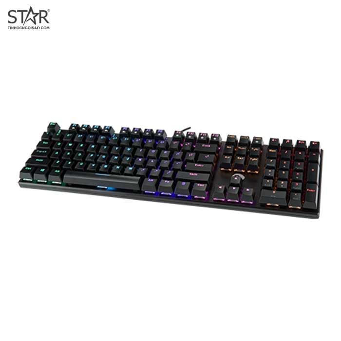 Bàn phím cơ Gaming DAREU EK810 (Blue Switch) - Black (Multi-LED)