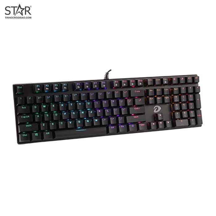 Bàn phím cơ Gaming DAREU EK810 (Brown Switch) - Black (Multi-LED)