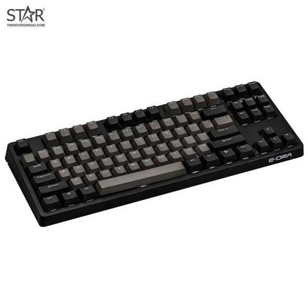 Bàn Phím Cơ E-Dra EK387 Pro Yellow Switch TKL (Đen)