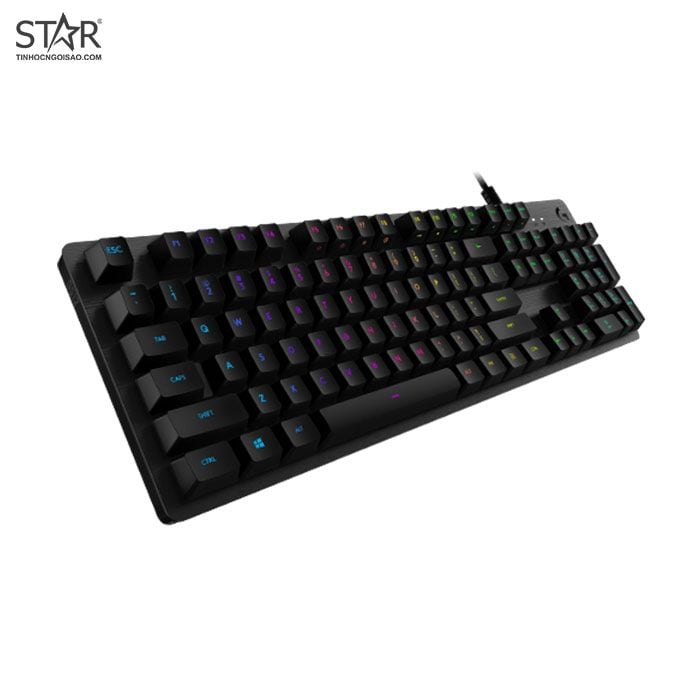 Bàn Phím Cơ Logitech G512 Carbon GX BrownLinear RGB (Đen)