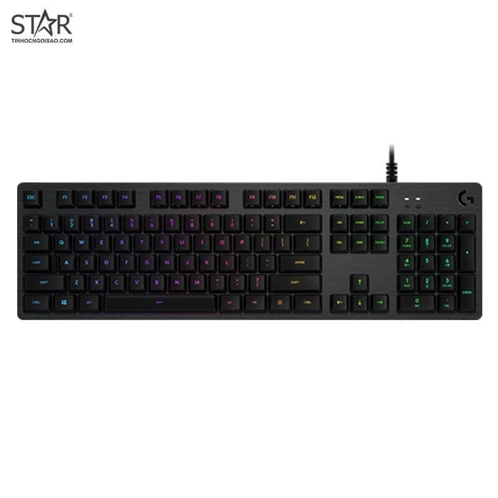 Bàn Phím Cơ Logitech G512 Carbon GX BrownLinear RGB (Đen)