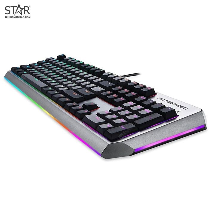 Bàn Phím Cơ Motospeed CK80 RGB Gaming (Đen)