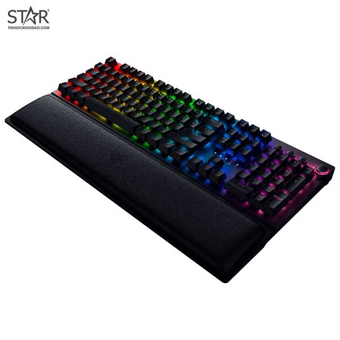 Bàn Phím Cơ Razer BlackWidow V3 Pro Mechanical Green Switch Wireless (RZ03-03530100-R3M1)