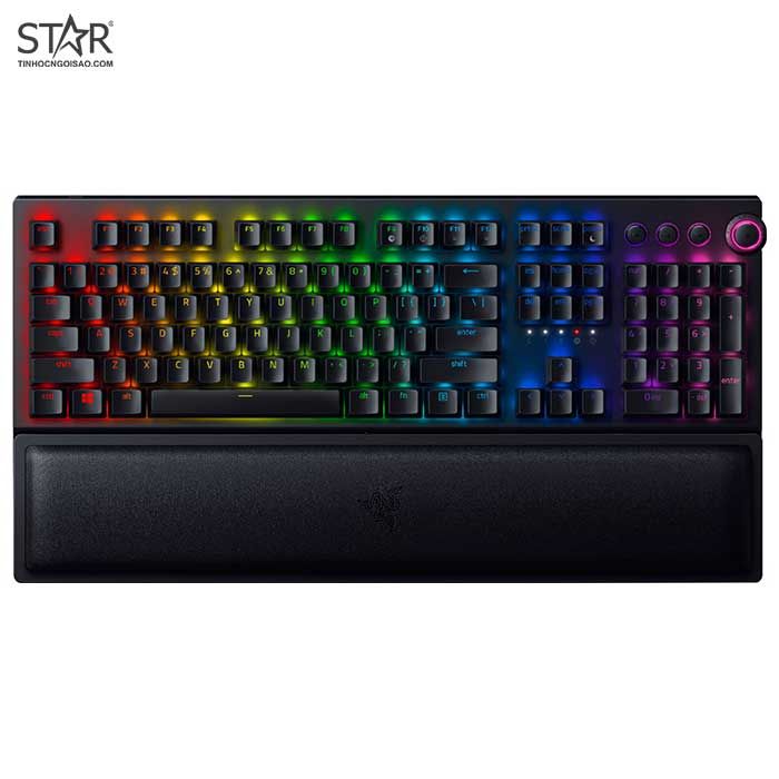 Bàn Phím Cơ Razer BlackWidow V3 Pro Mechanical Green Switch Wireless (RZ03-03530100-R3M1)