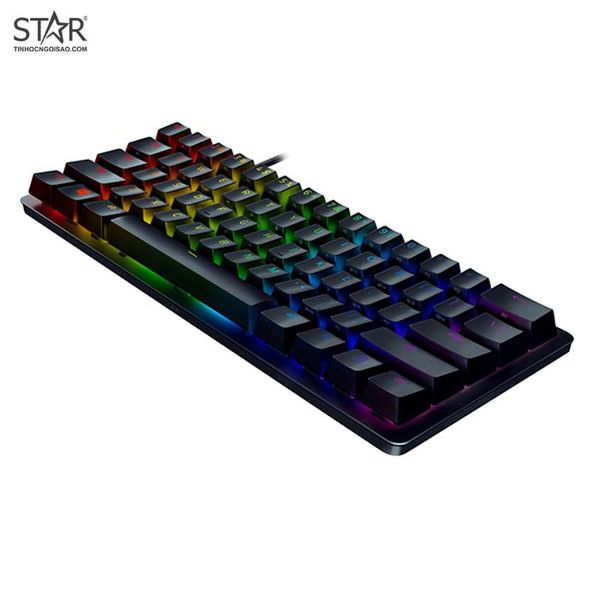  Bàn phím cơ gaming Razer Huntsman Mini | Có dây, Mini, Clicky Switch, RGB, Black, Rapid Trigger 