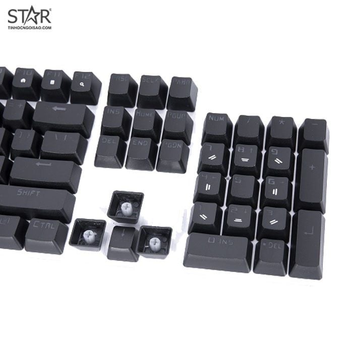 Keycap Doubleshot xuyên Led cho Game thủ chuyên PUBG