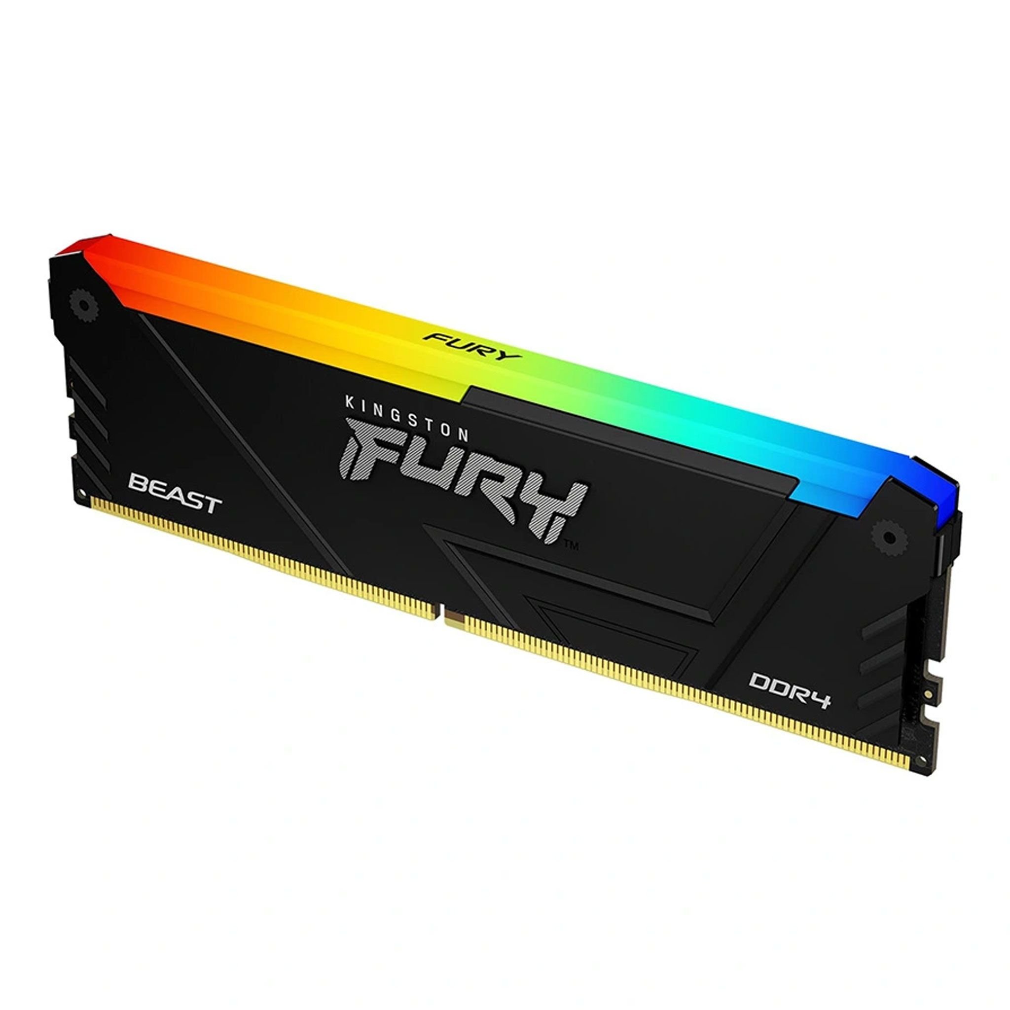 Ram Kingston Fury Beast RGB 16GB | 3200MHz, DDR4 (KF432C16BB2A/16)