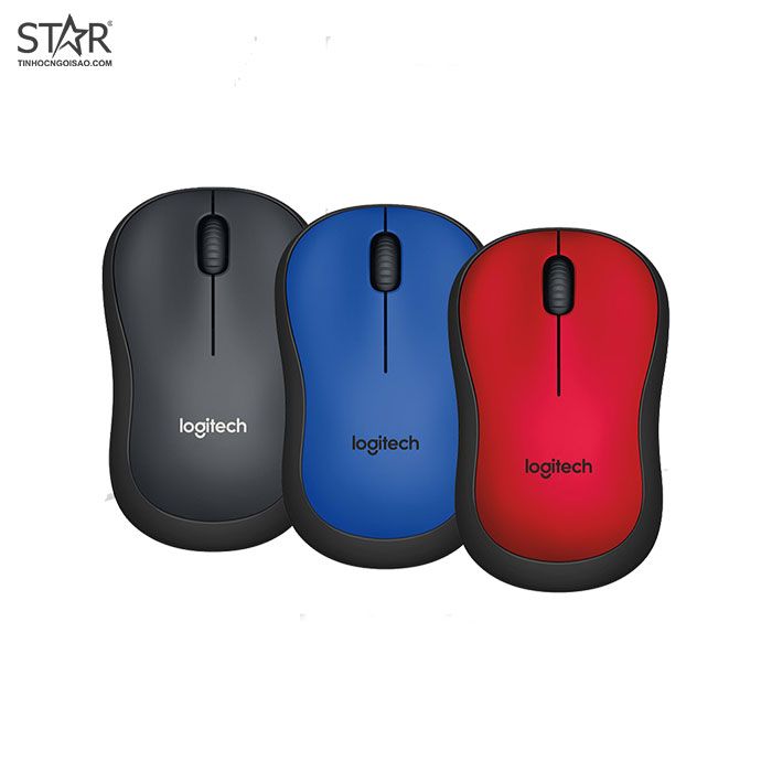 Chuột không dây Logitech M221 (Đỏ)