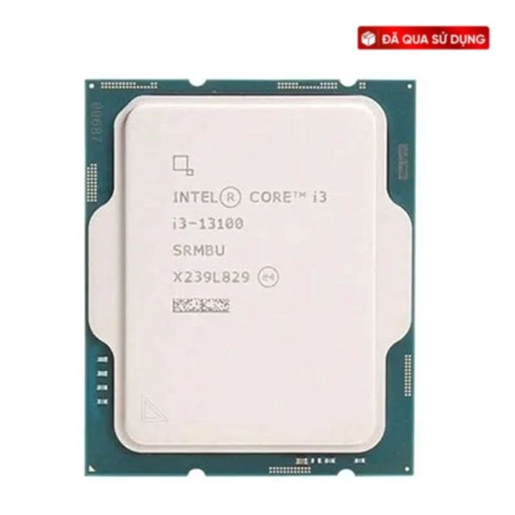 CPU Intel Core I3 13100 Cũ | LGA1700, Turbo 4.50 GHz, 4Cores 8 Threads