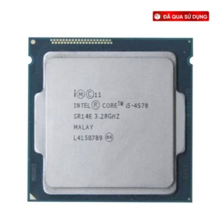 CPU Intel Core i5 4570 Cũ | 3.60GHz, 6M, 4 Cores 4 Threads