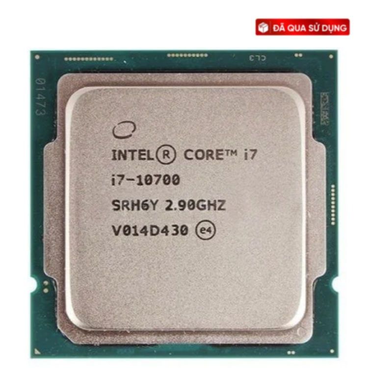 CPU Intel Core I7 10700F Cũ | LGA1200, Turbo 4.80 GHz, 8C/16T, 16MB