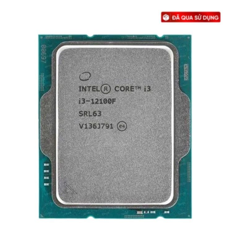 CPU Intel Core i3 12100F Cũ | 4.30 GHz, 4 Cores 8 Threads, LGA 1700