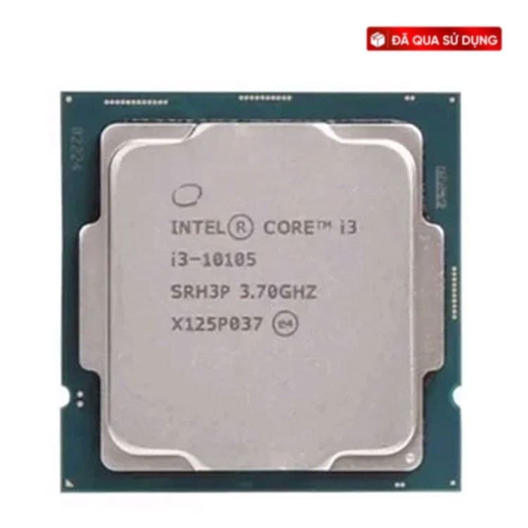 CPU Intel Core I3 10105 Cũ | LGA1200, Turbo 4.40 GHz, 4C/8T