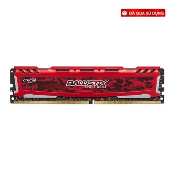  Ram Crucial Ballistix 8GB DDR4 2666MHz tản nhiệt QSD 
