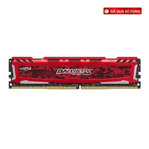Ram Crucial Ballistix 8GB DDR4 2666MHz tản nhiệt QSD