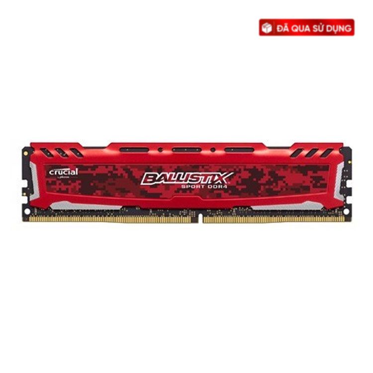 Ram Crucial Ballistix 8GB DDR4 2666MHz tản nhiệt –
