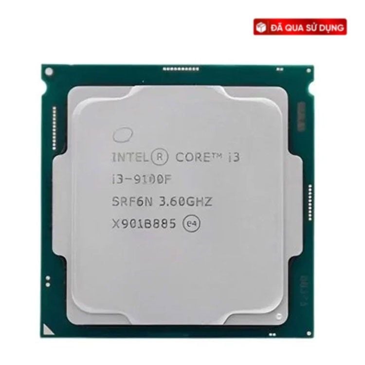 CPU Intel Core i3 9100F Cũ | 4.20GHz, 6M, 4 Cores 4 Threads