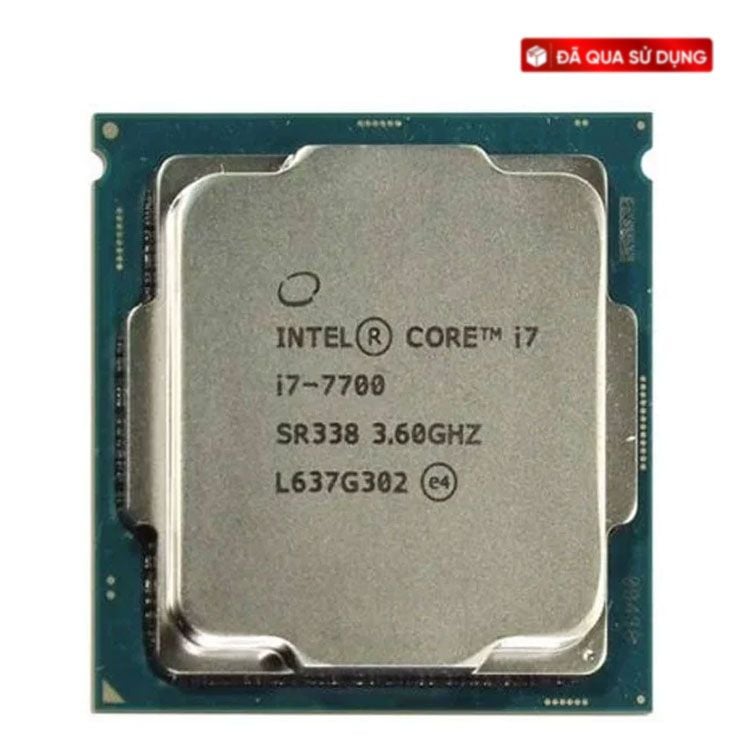 CPU Intel Core i7 7700 Cũ | 4.20GHz, 8M, 4 Cores 8 Threads