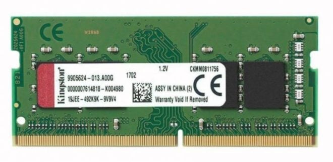 Ram DDR4 Laptop Kingston 4G/2666 (KVR26S19S6/4)