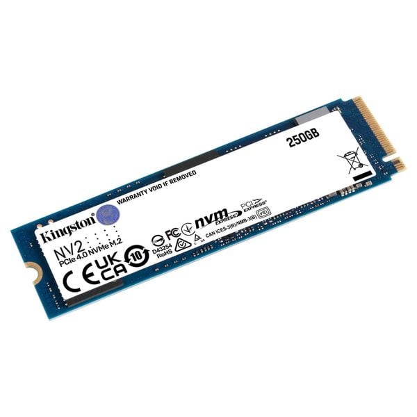  Ổ cứng SSD Kingston NV2 250GB | PCIe Gen4 x4 NVMe, M.2 2280 (SNV2S/250G) 