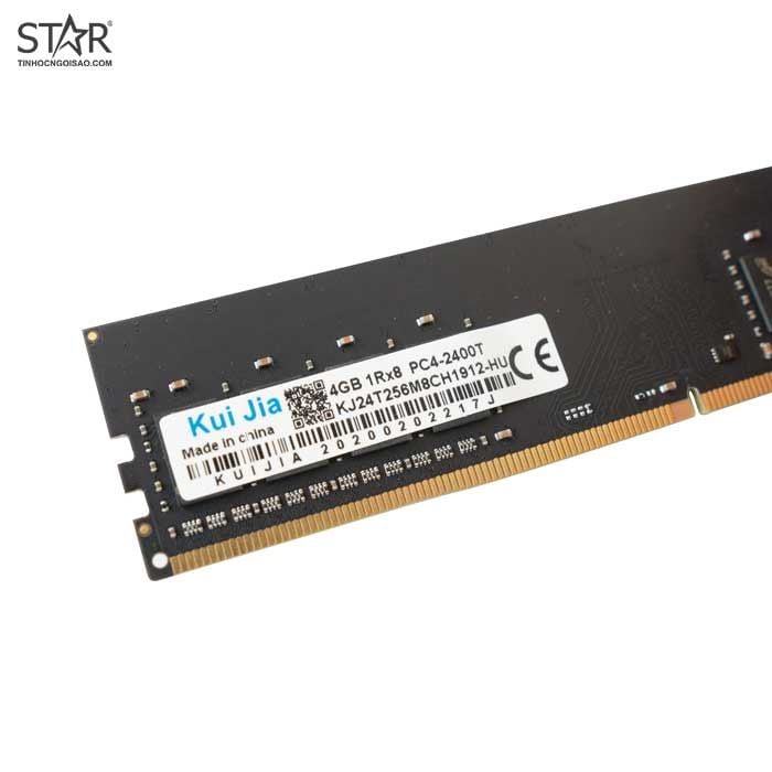 Ram DDR4 Kuijia 4G/2400 Không Tản Nhiệt Chính Hãng