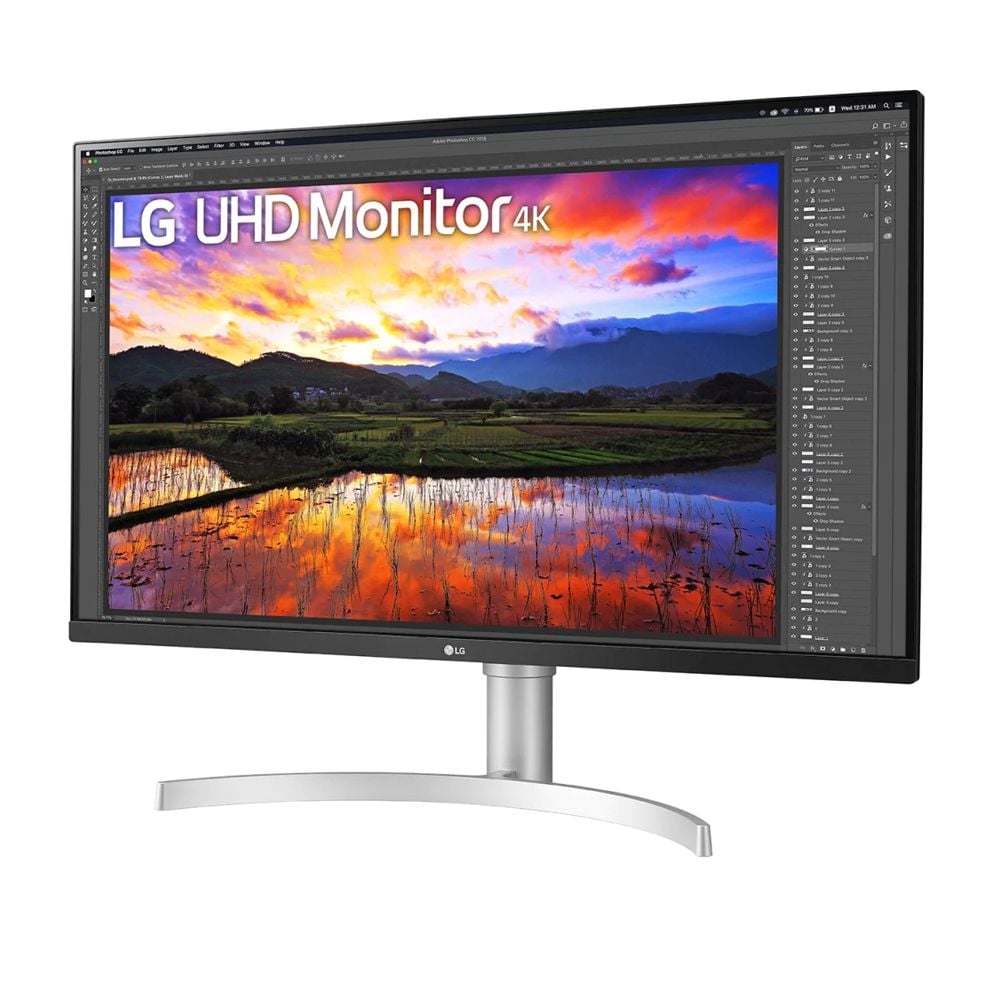 Màn Hình Gaming LG 32UN650-W (31.5 inch/4K/IPS/60Hz/5ms/350nits/HDMI+DP/Phẳng)