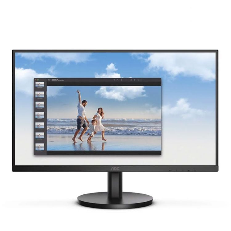 Màn Hình AOC 24B3HM/74 (23.8 inch/FHD/VA/75Hz/4ms/250nits/HDMI + VGA/Phẳng)