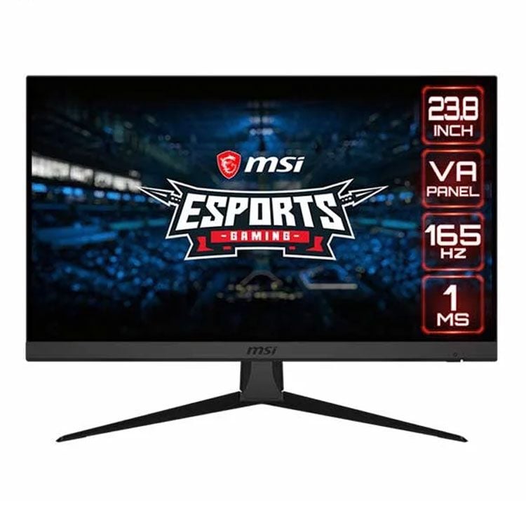 Màn hình LCD 23.8 inch MSI Optix G243 FHD VA 165Hz 1Ms Gaming