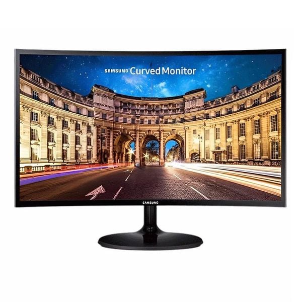  Màn hình Samsung 24 inch LC24F390FHEXXV (23.8 inch|FHD|VA|75Hz|4ms|250nits|HDMI+VGA|Cong). 