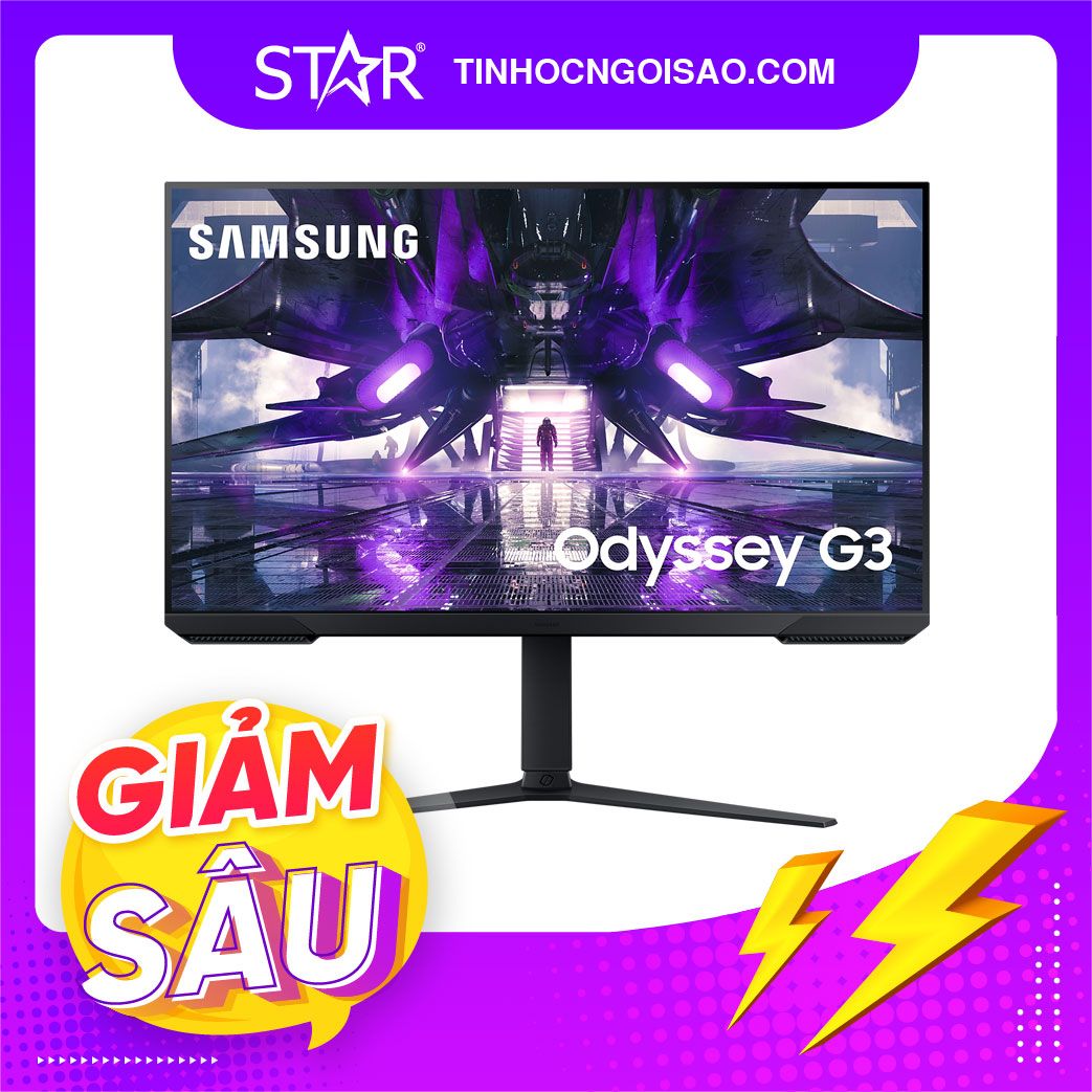 Màn Hình LCD 32″ Samsung Odyssey G3 LS32AG320NEXXV FHD 165Hz 1Ms Gaming