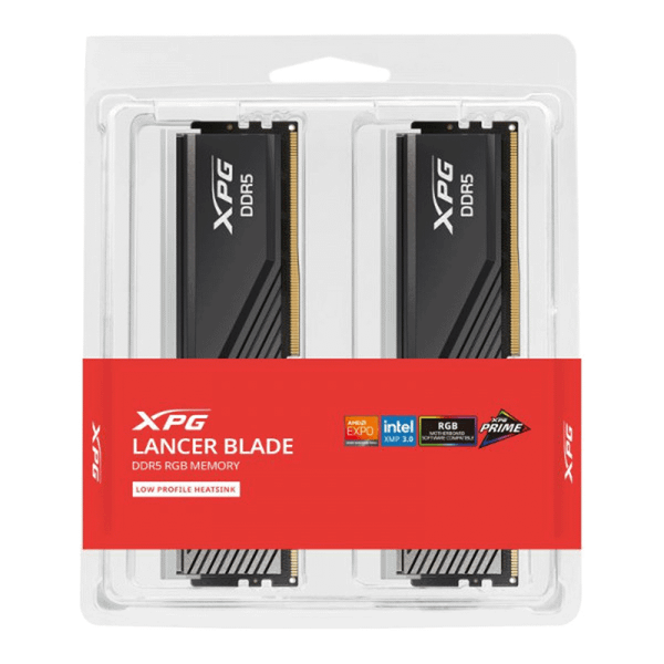  RAM PC XPG Lancer Blade 32GB RGB DDR5 Black | (2x16GB), 6000MHz, Intel/AMD AX5U6000C3416G-DTLABRBK 
