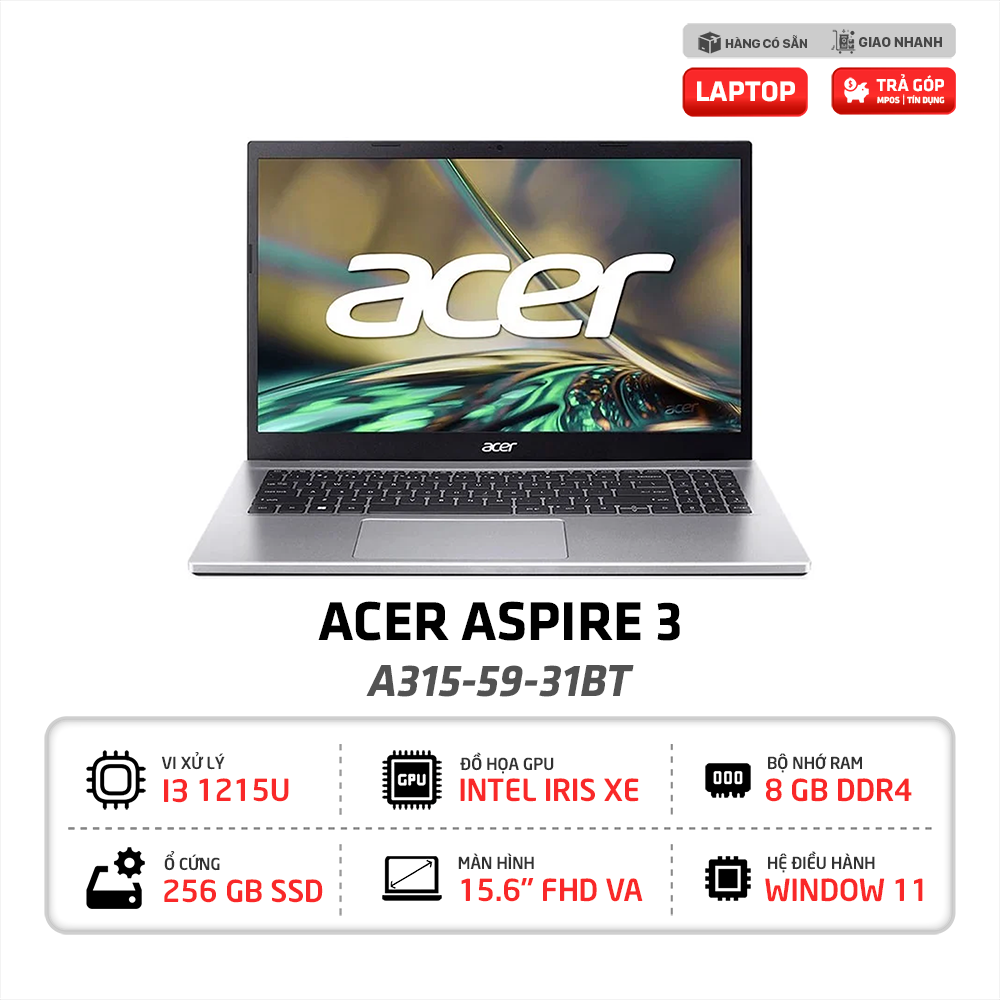 Laptop Acer Aspire 3 A315 59 31BT