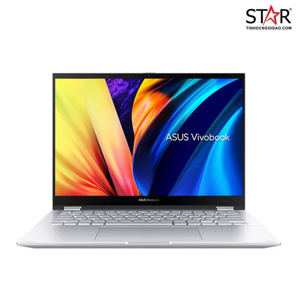  Laptop Asus Vivobook S 14 Flip TP3402VA LZ118W i9 13900H | 16GB | 512GB | Intel UHD | 14.0-inch WUXGA | Cảm ứng | Win 11 | Bạc 