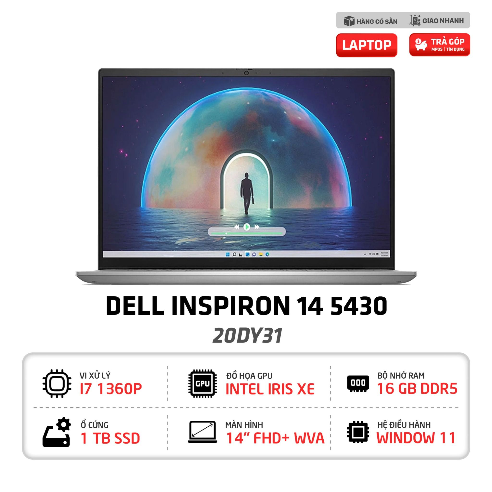 Laptop Dell Inspiron 14 5430 20DY31