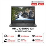  Laptop Dell Vostro 3405 V4R53500U001W R5-3500U | AMD Radeon Graphics | 4GB | 256GB | Win10 | 14.0 inch FHD | Đen 